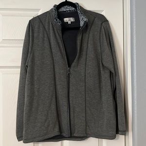 Cuddl Duds light weight zip up jacket